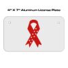4 X 7 Aluminum License Plate  Thumbnail