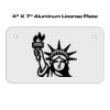 4 X 7 Aluminum License Plate  Thumbnail