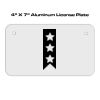 4 X 7 Aluminum License Plate  Thumbnail