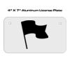 4 X 7 Aluminum License Plate  Thumbnail