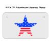 4 X 7 Aluminum License Plate  Thumbnail