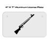 4 X 7 Aluminum License Plate  Thumbnail