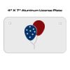 4 X 7 Aluminum License Plate  Thumbnail