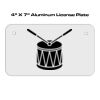4 X 7 Aluminum License Plate  Thumbnail