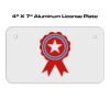 4 X 7 Aluminum License Plate  Thumbnail