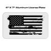 4 X 7 Aluminum License Plate  Thumbnail