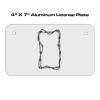 4 X 7 Aluminum License Plate  Thumbnail