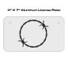 4 X 7 Aluminum License Plate  Thumbnail