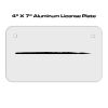 4 X 7 Aluminum License Plate  Thumbnail