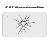 4 X 7 Aluminum License Plate  Thumbnail