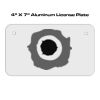 4 X 7 Aluminum License Plate  Thumbnail