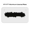 4 X 7 Aluminum License Plate  Thumbnail