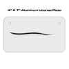 4 X 7 Aluminum License Plate  Thumbnail
