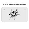 4 X 7 Aluminum License Plate  Thumbnail