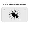 4 X 7 Aluminum License Plate  Thumbnail