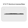 4 X 7 Aluminum License Plate  Thumbnail