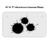 4 X 7 Aluminum License Plate  Thumbnail
