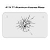 4 X 7 Aluminum License Plate  Thumbnail