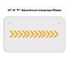 4 X 7 Aluminum License Plate  Thumbnail