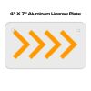 4 X 7 Aluminum License Plate  Thumbnail