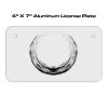 4 X 7 Aluminum License Plate  Thumbnail