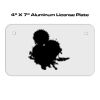 4 X 7 Aluminum License Plate  Thumbnail