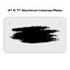 4 X 7 Aluminum License Plate  Thumbnail