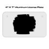 4 X 7 Aluminum License Plate  Thumbnail