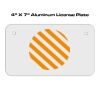 4 X 7 Aluminum License Plate  Thumbnail