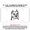 6 X 12 Full Size Aluminum License Plate for Cars and Trucks  Thumbnail