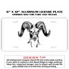 6 X 12 Full Size Aluminum License Plate for Cars and Trucks  Thumbnail