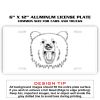 6 X 12 Full Size Aluminum License Plate for Cars and Trucks  Thumbnail