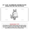 6 X 12 Full Size Aluminum License Plate for Cars and Trucks  Thumbnail