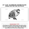 6 X 12 Full Size Aluminum License Plate for Cars and Trucks  Thumbnail