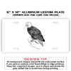 6 X 12 Full Size Aluminum License Plate for Cars and Trucks  Thumbnail