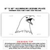 6 X 12 Full Size Aluminum License Plate for Cars and Trucks  Thumbnail