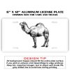 6 X 12 Full Size Aluminum License Plate for Cars and Trucks  Thumbnail