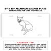 6 X 12 Full Size Aluminum License Plate for Cars and Trucks  Thumbnail