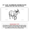 6 X 12 Full Size Aluminum License Plate for Cars and Trucks  Thumbnail