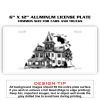6 X 12 Full Size Aluminum License Plate for Cars and Trucks  Thumbnail
