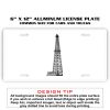 6 X 12 Full Size Aluminum License Plate for Cars and Trucks  Thumbnail