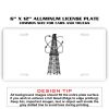 6 X 12 Full Size Aluminum License Plate for Cars and Trucks  Thumbnail