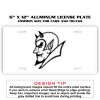 6 X 12 Full Size Aluminum License Plate for Cars and Trucks  Thumbnail
