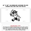 6 X 12 Full Size Aluminum License Plate for Cars and Trucks  Thumbnail