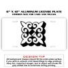 6 X 12 Full Size Aluminum License Plate for Cars and Trucks  Thumbnail