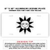 6 X 12 Full Size Aluminum License Plate for Cars and Trucks  Thumbnail