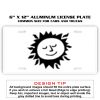 6 X 12 Full Size Aluminum License Plate for Cars and Trucks  Thumbnail