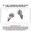 6 X 12 Full Size Aluminum License Plate for Cars and Trucks  Thumbnail
