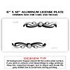 6 X 12 Full Size Aluminum License Plate for Cars and Trucks  Thumbnail