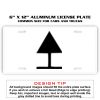 6 X 12 Full Size Aluminum License Plate for Cars and Trucks  Thumbnail